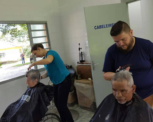 Voluntários do Lar da Caridade de Vinhedo